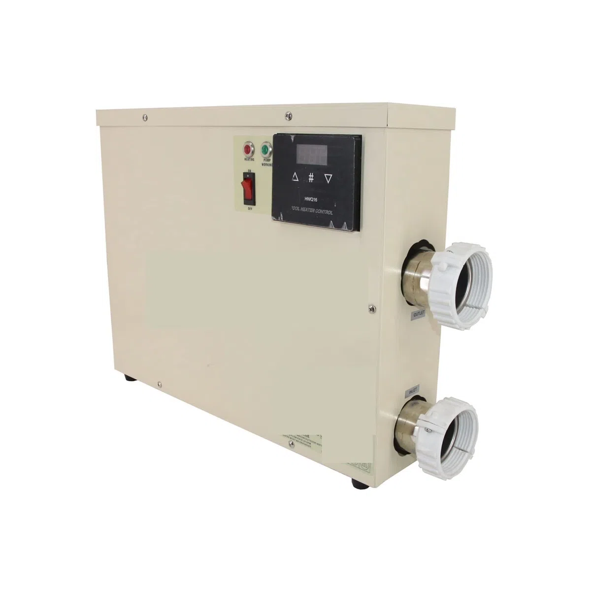 Podgrzewacz basenowy, 7,5 kW elektryczny cyfrowy termostat grzejnik basenowy SPA UppA w gorącej wodzie stałą temperaturę elektryczne urządzenia grzewcze