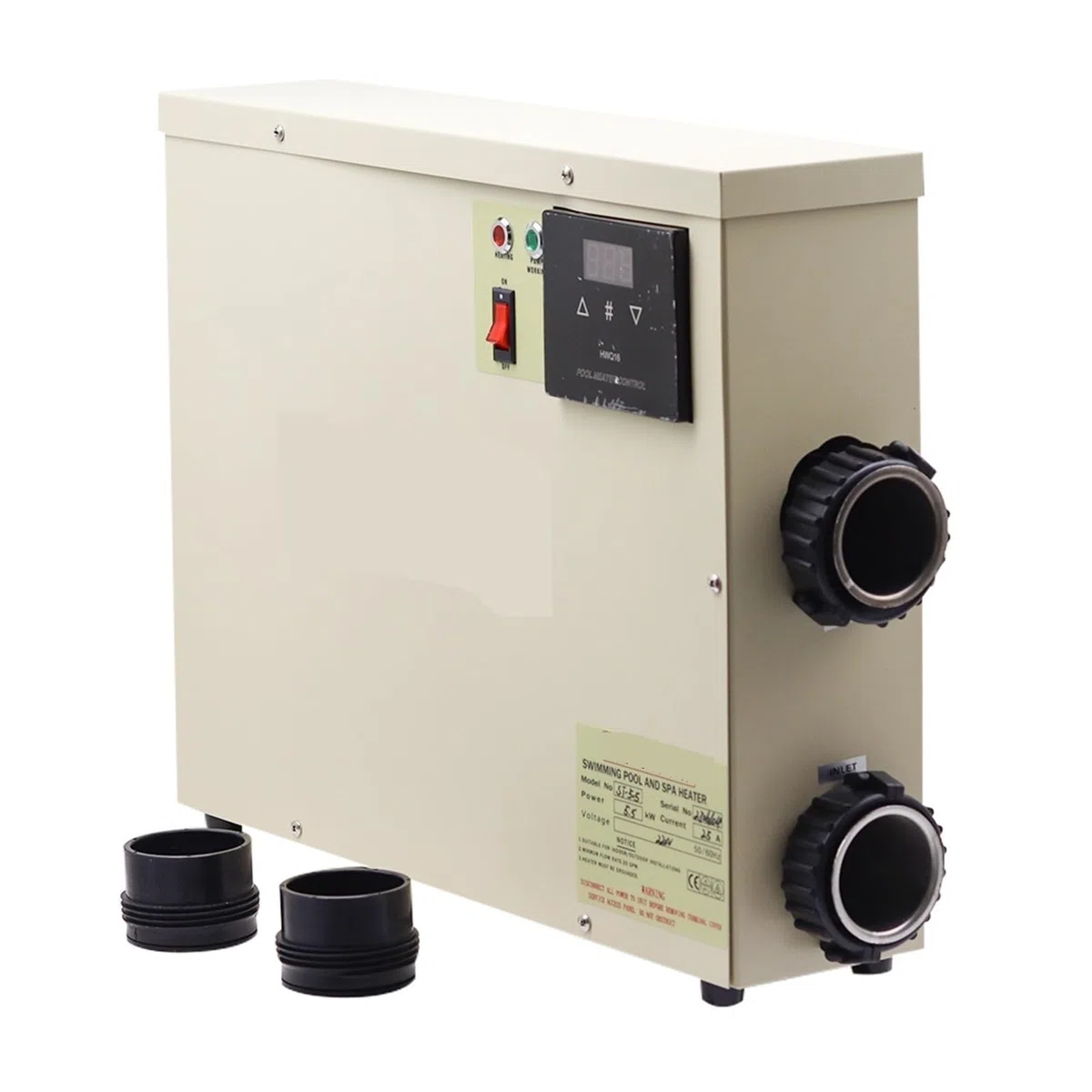 15KW Podgrzewacz Wody Do Basenu Wanna Termostat Wysokowydajna Elektryczna Pompa Ciepła Do Wanny, Mini Baseny, SPA Wydajne ogrzewanie(11KW 220)