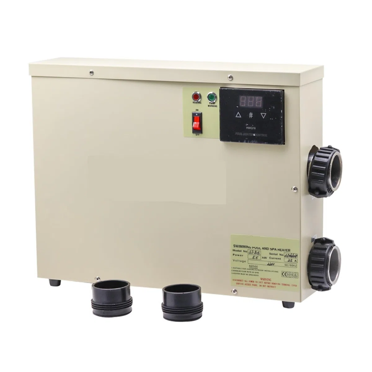 15KW Podgrzewacz Wody Do Basenu Wanna Termostat Wysokowydajna Elektryczna Pompa Ciepła Do Wanny, Mini Baseny, SPA Wydajne ogrzewanie(11KW 220)