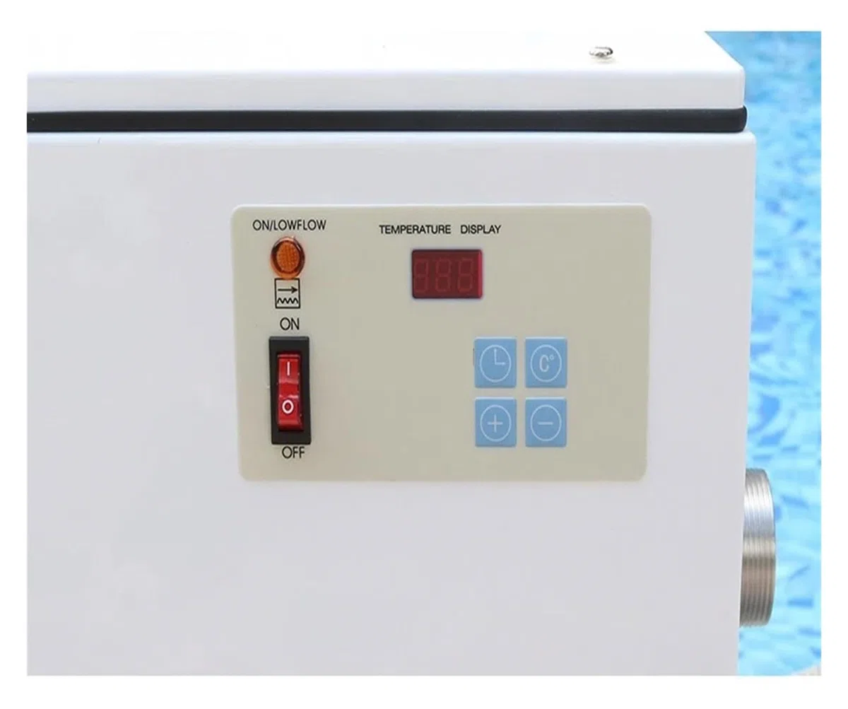 5,5 kW Elektryczna Pompa Ciepła Basenowa, Termostat Ogrzewania Wanny SPA, Akcesoria Do Basenów Wydajne ogrzewanie(15kw)